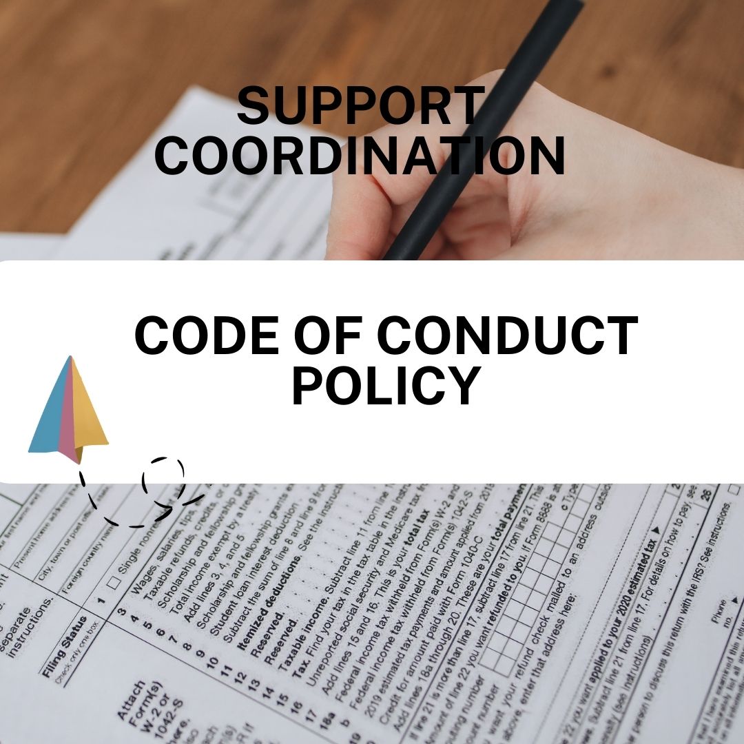 Code of Conduct Policy – Support Coordination