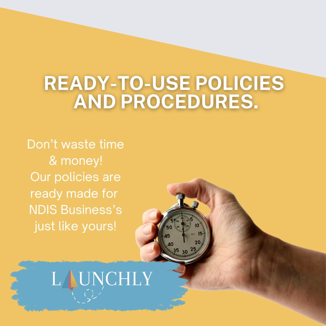 NDIS Business Management Policy & Procedure Bundle