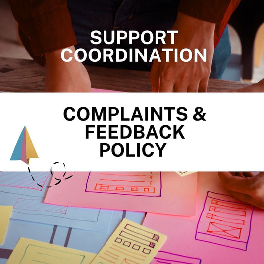 Complaints & Feedback Policy – Support Coordination