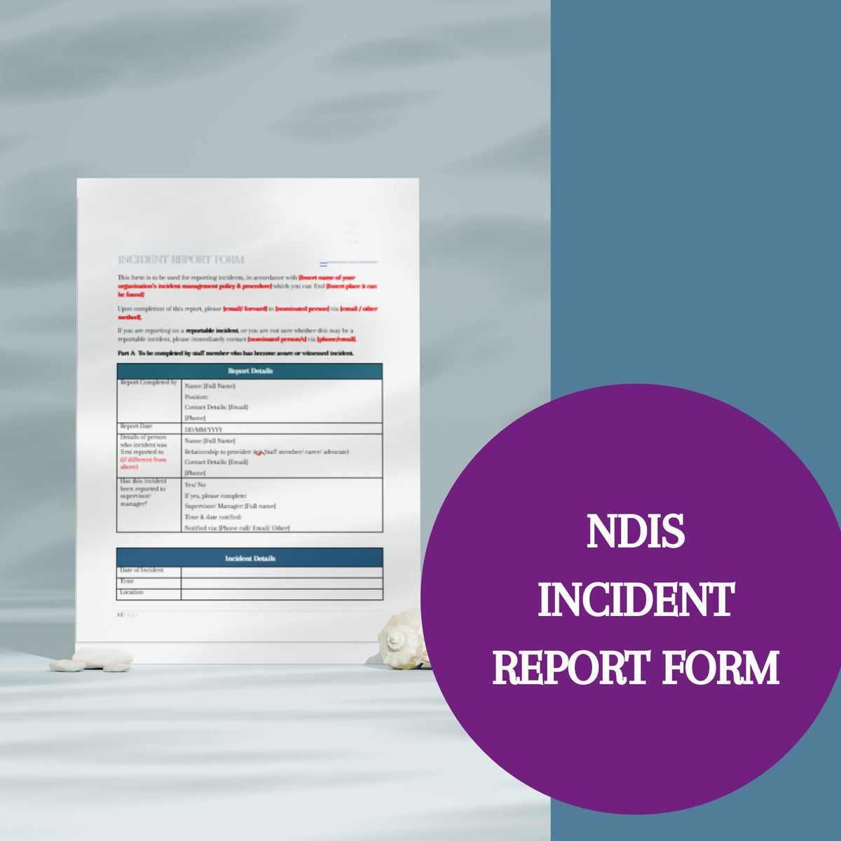 Incident Report Form Template – Launchly