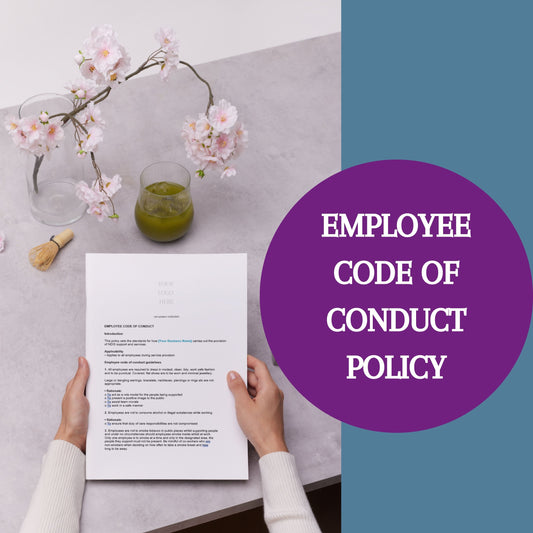 Employee Code of Conduct Template