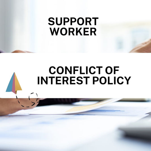 Conflict of Interest Policy - Support Worker