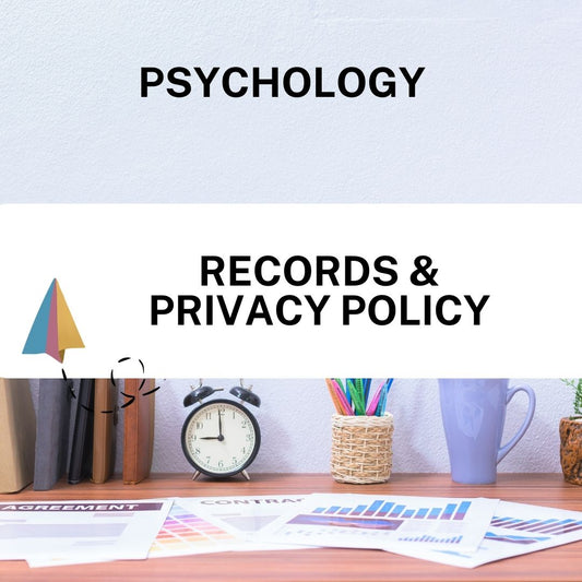 Records & Privacy Policy - Psychology