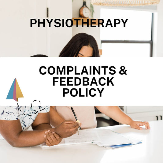 Complaints & Feedback Policy – Physiotherapy