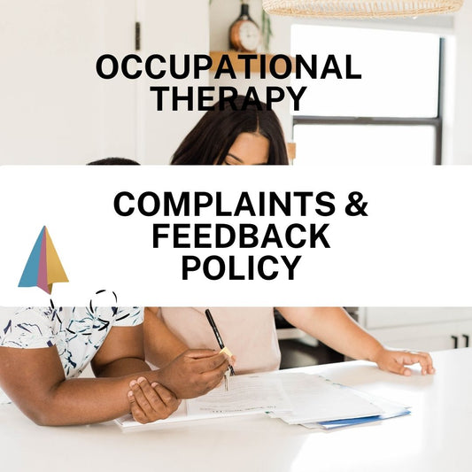 Complaints & Feedback Policy - Occupational therapy - Launchly