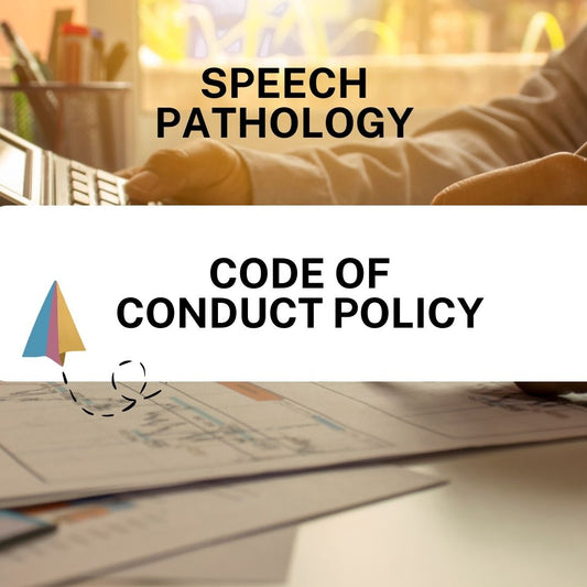Code of Conduct Policy - Speech Therapy