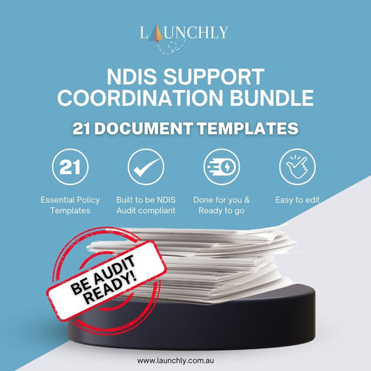 Support Coordination Essentials Bundle – NDIS Policies & Procedures