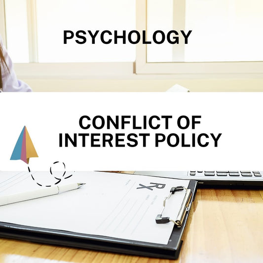Conflict of Interest Policy - Psychology