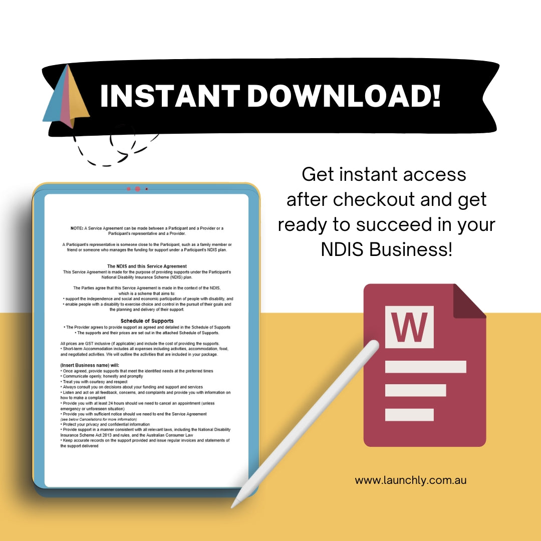 NDIS Premium Policy & Procedure Bundle