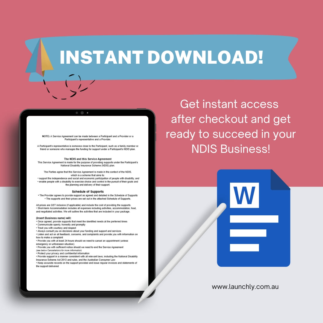 NDIS Growth Policy & Procedure Bundle