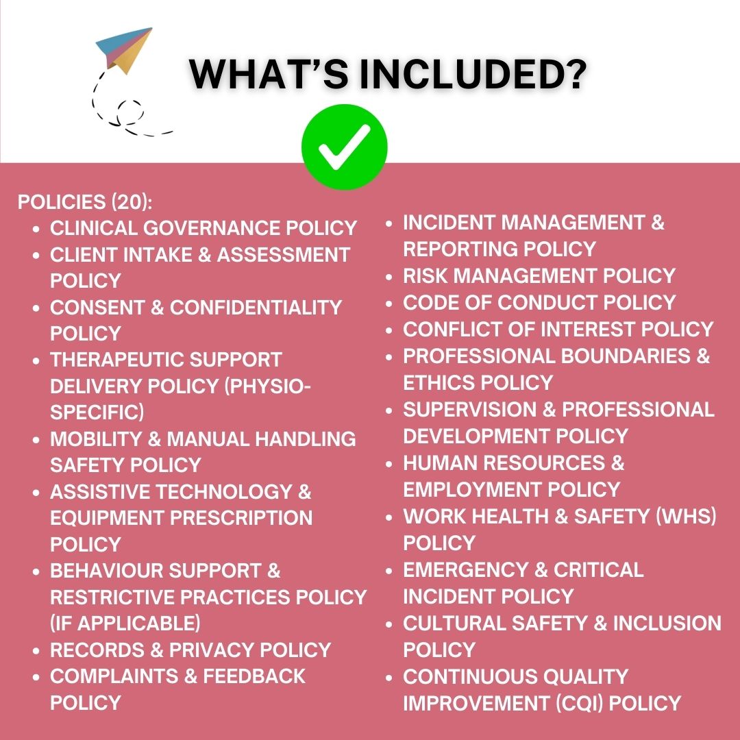 Physiotherapy Essentials Pack – NDIS Certification