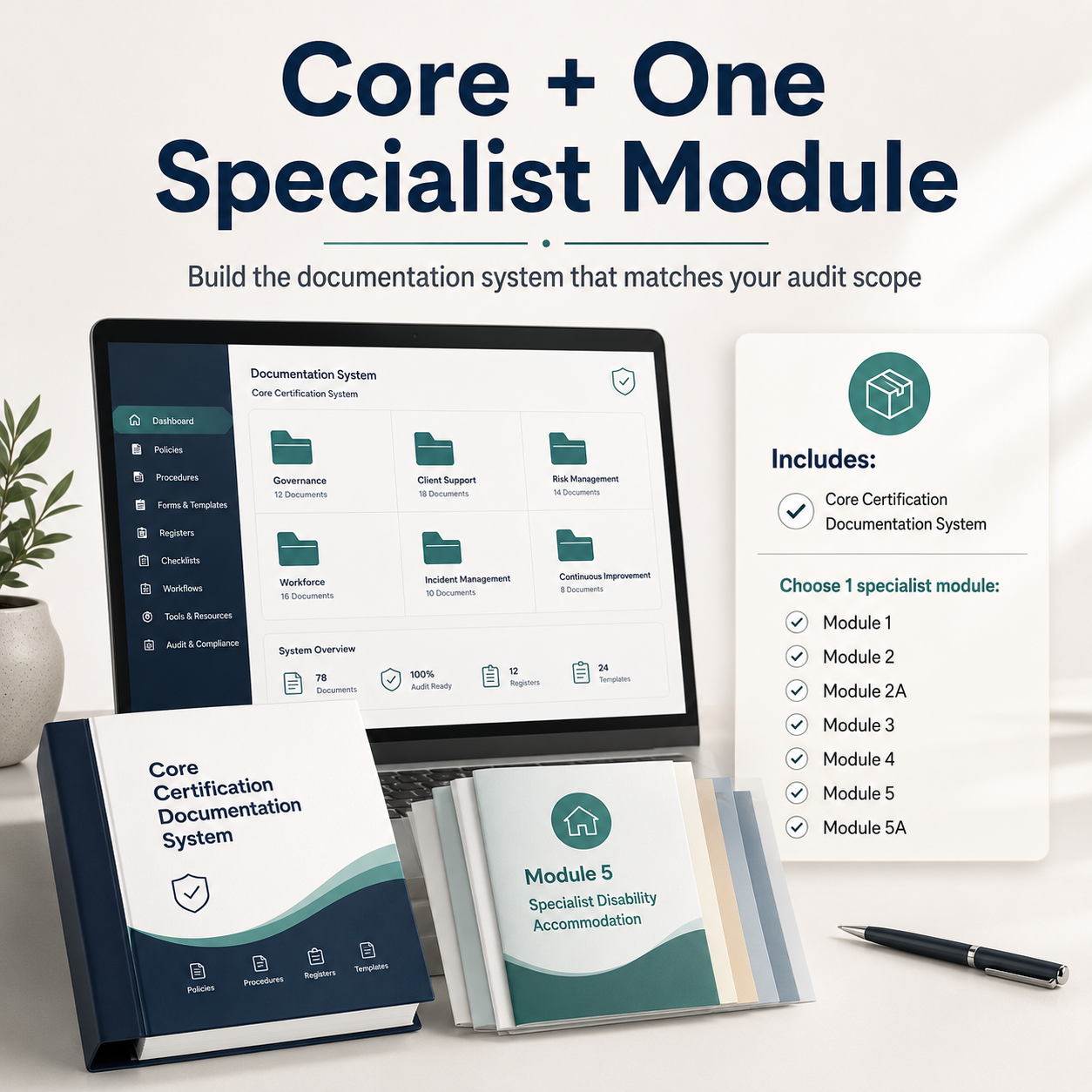 NDIS Core Certification + Specialist Module Bundle