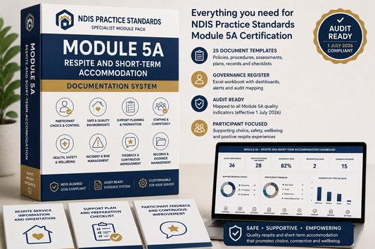 NDIS Module 5A Documentation System — Supported Independent Living