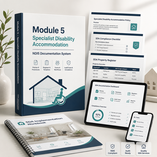 NDIS Module 5 Documentation System — Specialist Disability Accommodation