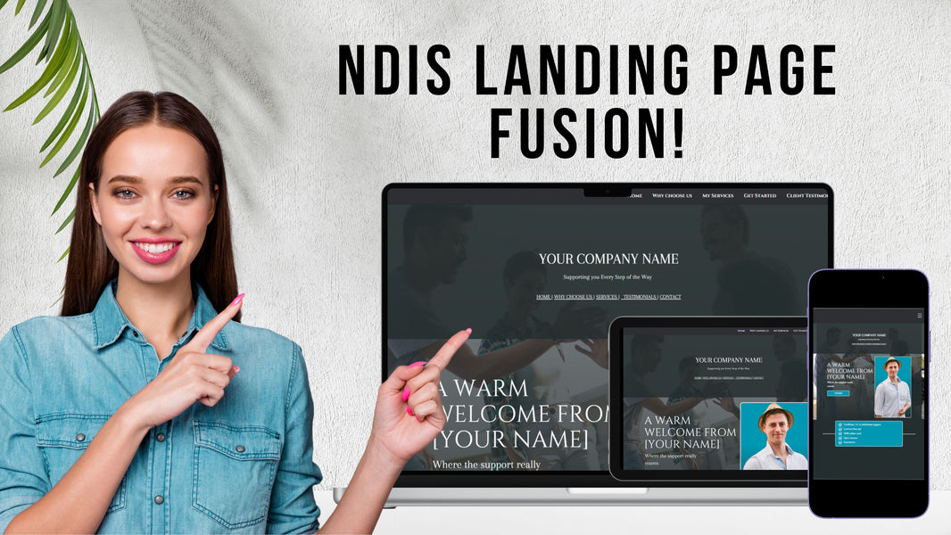 NDIS Landing Page Templates – Launchly