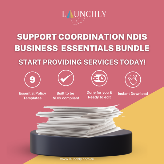 Support Coordination Essentials Bundle – NDIS Policies & Procedures