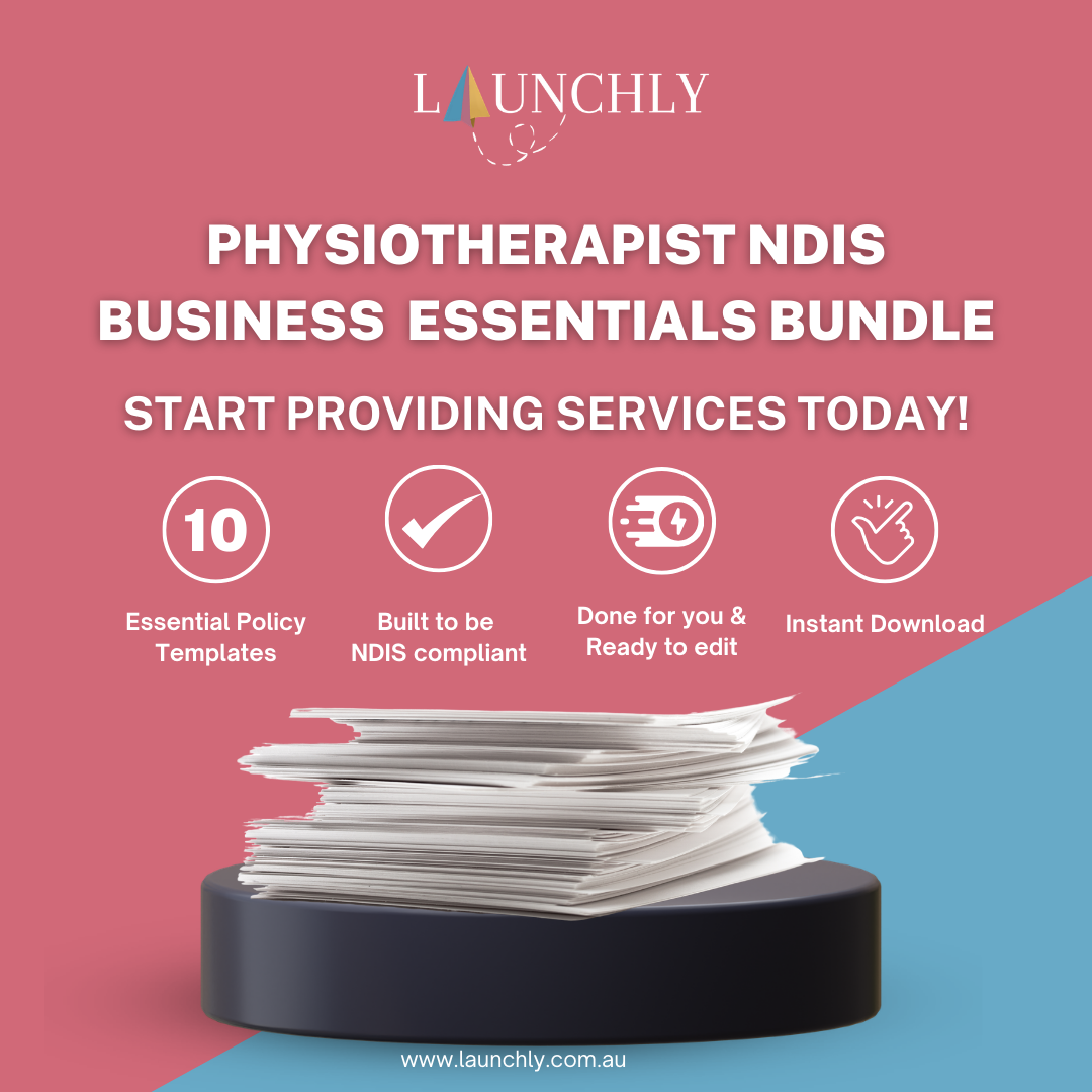 NDIS Physiotherapist Essentials Pack | Launchly
