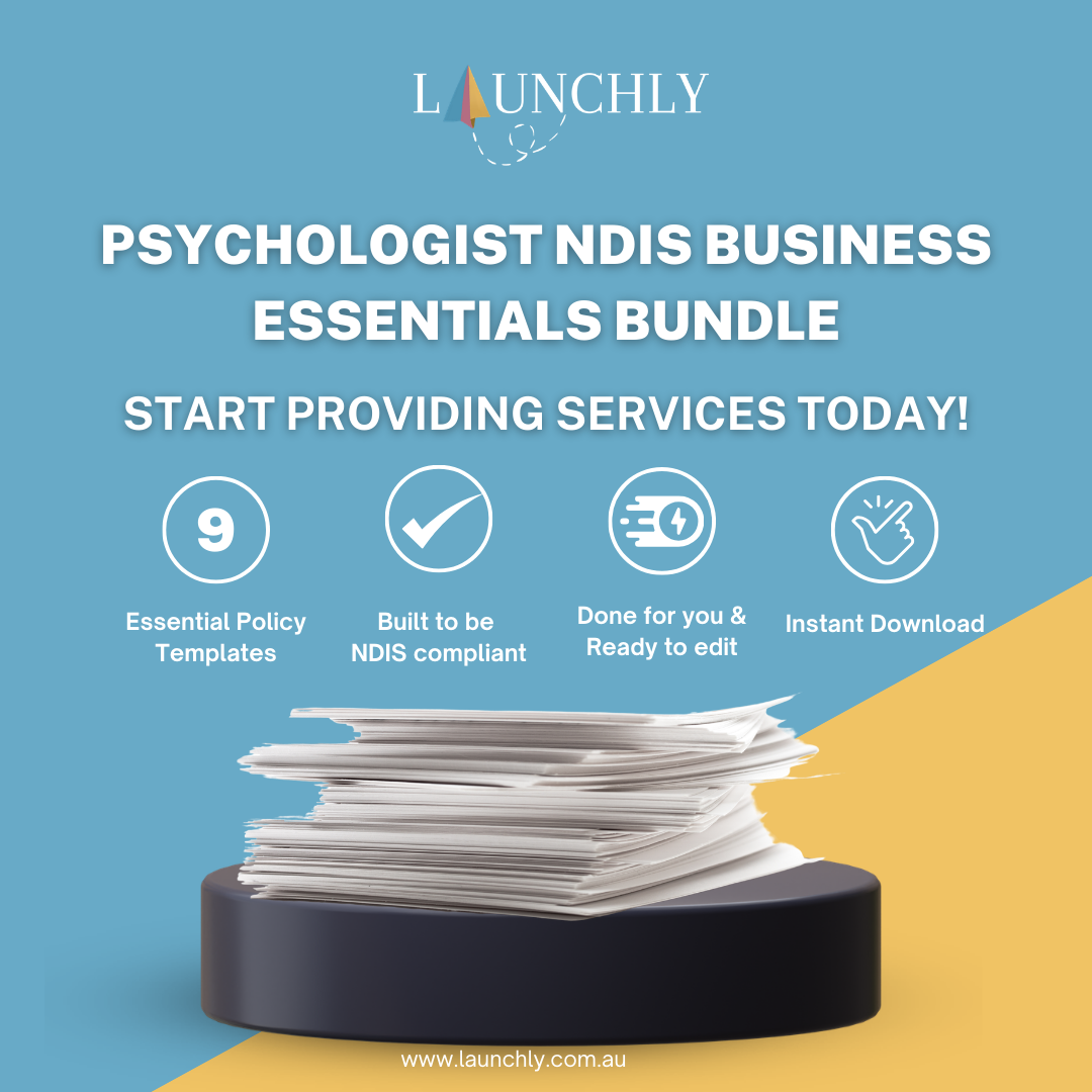 NDIS Psychology Templates | Psychologist Essentials Documentation Pack