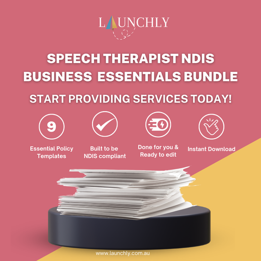 NDIS Speech Therapy Templates | Speech Pathologist Essentials Pack
